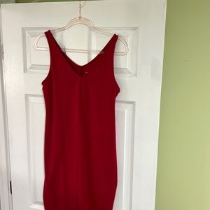 Isabel by Ingrid & Isabel Red Body-con Maternity Dress